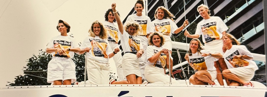 MIGHTY MARY, America3 All-Women's America's Cup Team, 1995